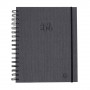 Agenda EXACOMPTA La Journée planifiée 22W spirale métal élastique - 225x180mm - 1 jour par page