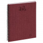 Agenda EXACOMPTA Visuel W Napura - 210x150mm - 1 semaine sur 2 pages - spirale (COLORIS ALEATOIRES)