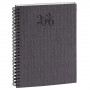 Agenda EXACOMPTA Semainier pratic W Carte Napura - 180x140mm - 1 semaine sur 2 pages - spirale (COLORIS ALEATOIRES)