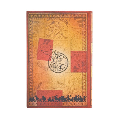 Agenda PAPERBLANKS Les Aventures d’Astérix - Mini - 140x95mm - 1 semaine sur 2 pages Horizontal