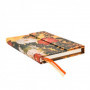 Agenda PAPERBLANKS Rinpa Floraux - Midi - 180x130mm - 1 semaine sur 2 pages Horizontal