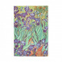 Agenda PAPERBLANKS Iris de Van Gogh - Mini - 140x95mm - 1 semaine sur 2 pages Vertical
