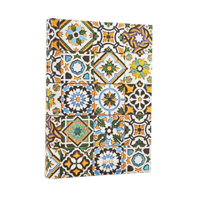 Agenda PAPERBLANKS Céramique Portugaise - Midi - 180x130mm - 1 jour par page