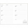 Agenda PAPERBLANKS Reliure Safavide - Midi - 180x130mm - 1 semaine sur 2 pages Horizontal