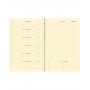 Recharge agenda QUOVADIS NOTE 15 S à spirale 10x15cm - 1 semaine sur 1 page + NOTES