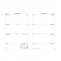 Recharge agenda QUOVADIS SAPA X - 10x15cm - 1 semaine sur 2 pages