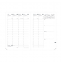 Agenda QUOVADIS MINISTRE 16x24cm - Catalina Estrada Paon - 1 semaine sur 2 pages Vertical