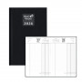 Agenda QUOVADIS RECETTES/DEPENSES Vanolin noir 13x21cm - 1 jour par page