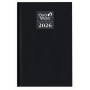 Agenda QUOVADIS RECETTES/DEPENSES Vanolin noir 13x21cm - 1 jour par page