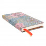 Agenda PAPERBLANKS William Morris - Slim - 180x95mm - 1 semaine sur 2 pages Horizontal
