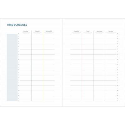 Quo Vadis - Agenda Année Scolaire - Spiralé - 2025-2026 - Ministre S Septembre - Semainier Planning - Français - Bloom - Bleu - 13 Mois De Août à Août - 16x24 Cm