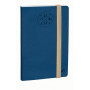 Agenda QUOVADIS AFFAIRE SD 10x15cm - 16 mois Everest vert bleu denim - 1 semaine sur 2 pages