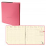 DESTOCKAGE - 654126Q-AGENDA QUOVADIS EXECUTIF PRESTIGE SOHO ROSE - 16X16CM - 1 SEM