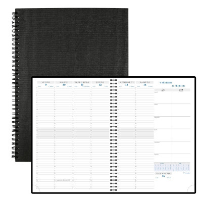 DESTOCKAGE - 296422E-AGENDA À SPIRALE EXACOMPTA CONSULTATIONS W 29,7 X 21 CM - 1 S