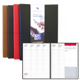 DESTOCKAGE - 100901876-AGENDA OXFORD VOYAGE INTEGRAL A4 128P 1 SEMAINE/2P 2026