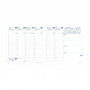 Agenda QUOVADIS Executif 16x16cm Catalina Estrada - 1 semaine sur 2 pages Vertical - Tigre
