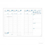 DESTOCKAGE - 003014Q-RECHARGE POUR AGENDA DE POCHE QUOVADIS RANDONNEE 9X12,5CM - 1