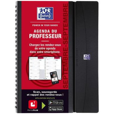 DESTOCKAGE - 100771596 - AGENDA DU PROFESSEUR OXFORD TEACHER 21X29,7CM - 8 CLASSES -