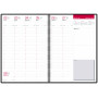 Agenda Oxford Voyage à spirale 15x21cm - 1 semaine sur 2 pages (COULEURS ALEATOIRES)