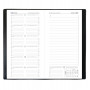 DESTOCKAGE - 350001Q-AGENDA ECO - 8.8X17 CM - NOTEXDI ML ALPHA NOIR - 1 SEMAINE SU