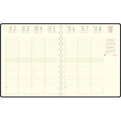 DESTOCKAGE - 22822E-RECHARGE EXACOMPTA POUR AGENDA EUROTIME 22S - 22,5X18,5CM - 1