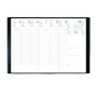DESTOCKAGE-310001Q-AGENDA ECO - 21X29,7CM - SATURNE ML ALPHA NOIR - 1 SEMAINE SU