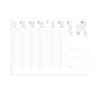 DESTOCKAGE-310001Q-AGENDA ECO - 21X29,7CM - SATURNE ML ALPHA NOIR - 1 SEMAINE SU
