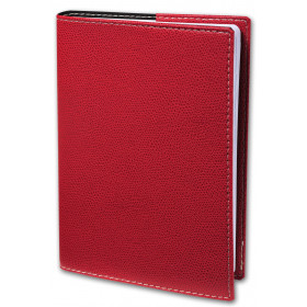 Agenda QUOVADIS Président S Septembre à Septembre 21 x 27 cm 1 semaine sur 2 pages couverture Club Rouge Cerise