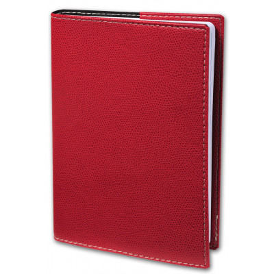 Agenda QUOVADIS Président S Septembre à Septembre 21 x 27 cm 1 semaine sur 2 pages couverture Club Rouge Cerise