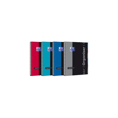 Cahier-Trieur spirale ORGANISERBOOK OXFORD pour étudiants 160pages - carreaux 5x5mm - 245x310mm
