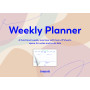 Calendrier BREPOLS Weekly Planner - 30x21 cm - 1 semaine par page