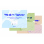 Calendrier BREPOLS Weekly Planner - 30x21 cm - 1 semaine par page