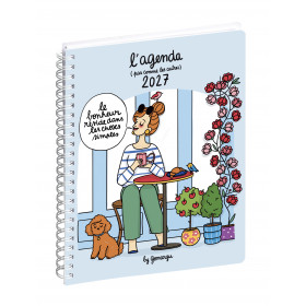 Agenda EXACOMPTA Semainier de bureau Gomargu 15x21 Le bonheur