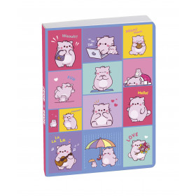 Agenda EXACOMPTA Journalier Forum Color Pembe Funny Day Bleu 12x17cm