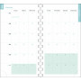 Agenda EXACOMPTA Semainier de poche SAS Lady 9x16 à spirale Color Design Fleurs