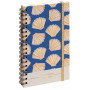 Agenda EXACOMPTA Semainier poche SAS Lady 9x16 à spirale Color Design Coquillage