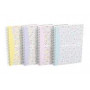 CAHIER OXFORD FLORAL INTEGRALE 148x210 120P OPTIK P. LIGNE 7mm+TAG ASSORTI