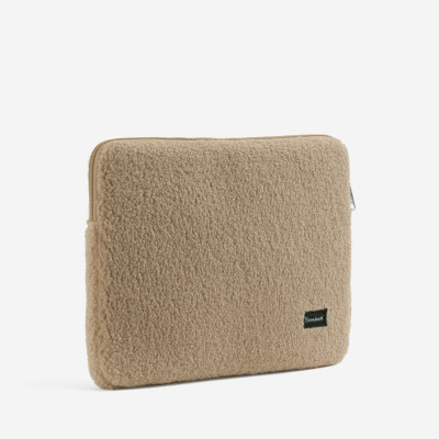 SLEEVE BOMBATA TEDDY BEIGE 13''
