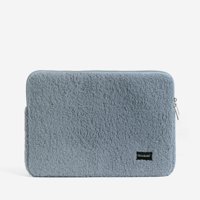 SLEEVE BOMBATA TEDDY BLEU PALE 13''