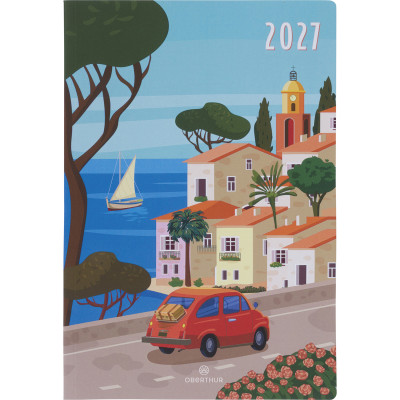 Agenda OBERTHUR Semainier 25 gamme escapade 16x24 paysage