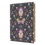 Agenda OBERTHUR A5 Semainier venezia PAPILLONS 13 mois 15x21 cm