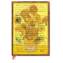Agenda PAPERBLANKS Van Gogh, Tournesols - Grand - 205 × 300 - 1 semaine sur 2 pages Vertical