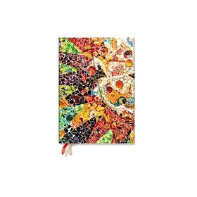 Agenda PAPERBLANKS Le Soleil de Gaudi - Midi - 130 × 180 - 1 semaine sur 2 pages Horizontal