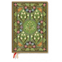 Agenda PAPERBLANKS Poésie en Fleurs - Midi - 125 × 180 - 1 semaine sur 2 pages Horizontal