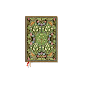 Agenda PAPERBLANKS Poésie en Fleurs - Midi - 125 × 180 - 1 semaine sur 2 pages Vertical