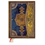 Agenda PAPERBLANKS Safavide Indigo - Midi - 130 × 180 - 1 semaine sur 2 pages Vertical