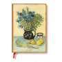 Agenda PAPERBLANKS Nature Morte de Van Gogh - Midi - 125 × 180 - 1 semaine sur 2 pages Horizontal