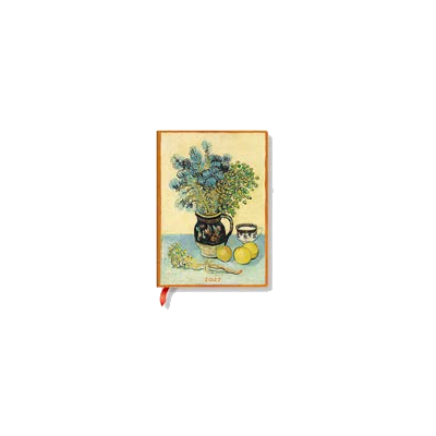 Agenda PAPERBLANKS Nature Morte de Van Gogh - Midi - 125 × 180 - 1 semaine sur 2 pages Vertical