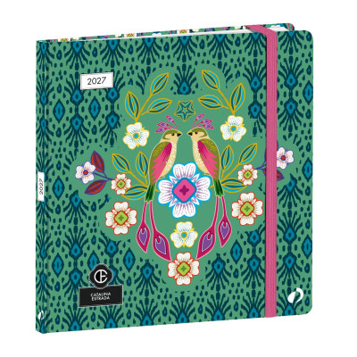 AGENDA QUOVADIS CATALINA ESTRADA OISEAUX EXECUTIF 16X16