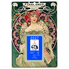 Bloc éphéméride comique EXACOMPTA sur plaque illustré classique - 97x65mm